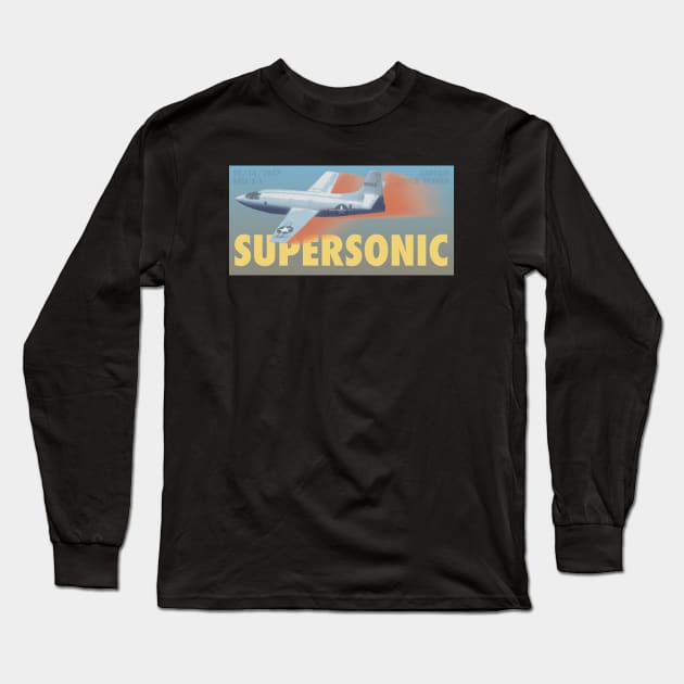 Supersonic Long Sleeve T-Shirt by KilburKilbur